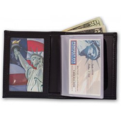 Wallet with badge & ID Holder