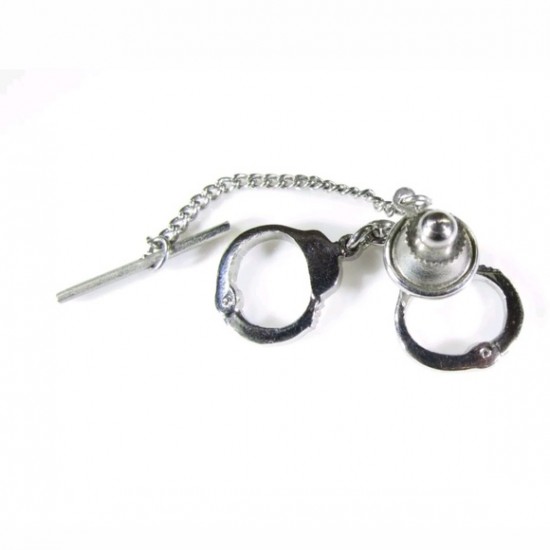 Tie Tac W/Handcuffs