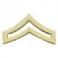 Corporal Collar Brass