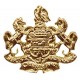 PA State Seal Collar Brass