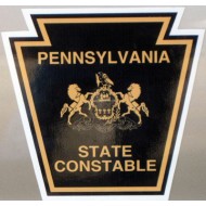 PA Constable Keystone Magnetic Door Sign