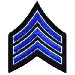 Embroidered Sergeant Chevrons