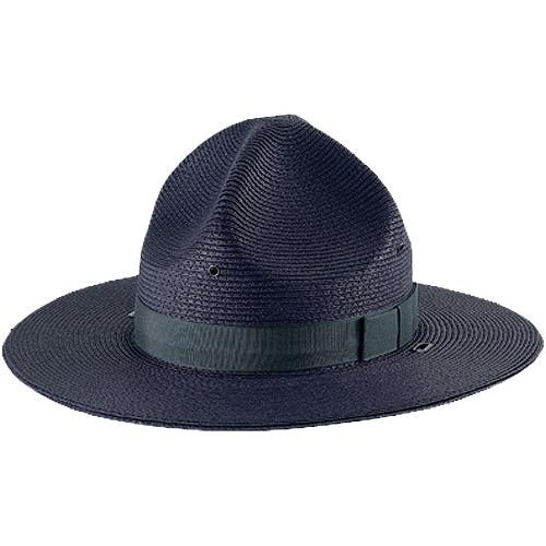 W. Alboum Triple Brim Straw Campaign Hat