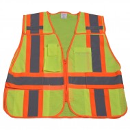 Adjustable High Visibility Break Away Safety Vest