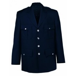 Elbeco Single Breasted 4 Pocket Dress Coat Polyester