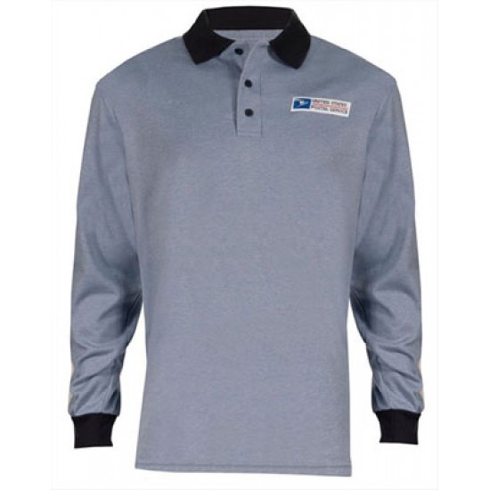 USPS Mens Retail Clerk L/S Knit Shirt