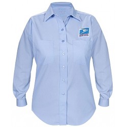 USPS Womens Union Made Letter Carrier Shirt Long Sleeve