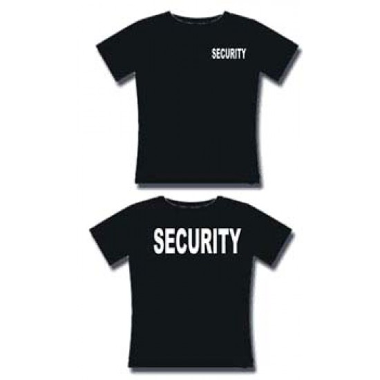 Black Security T-Shirt